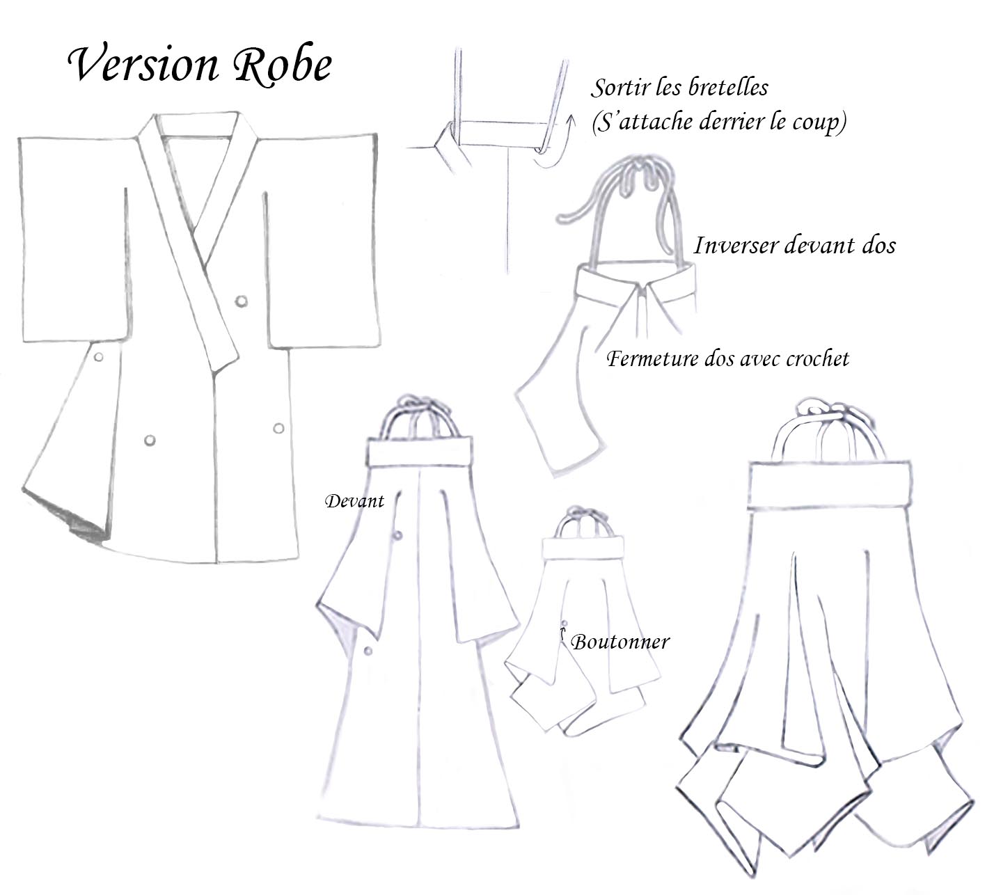 Origami robe