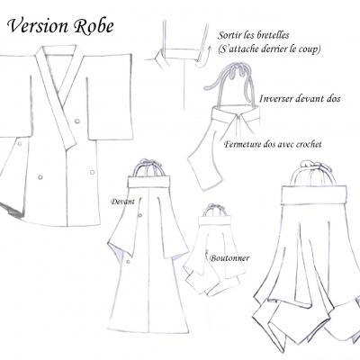 Origami robe hon kette web